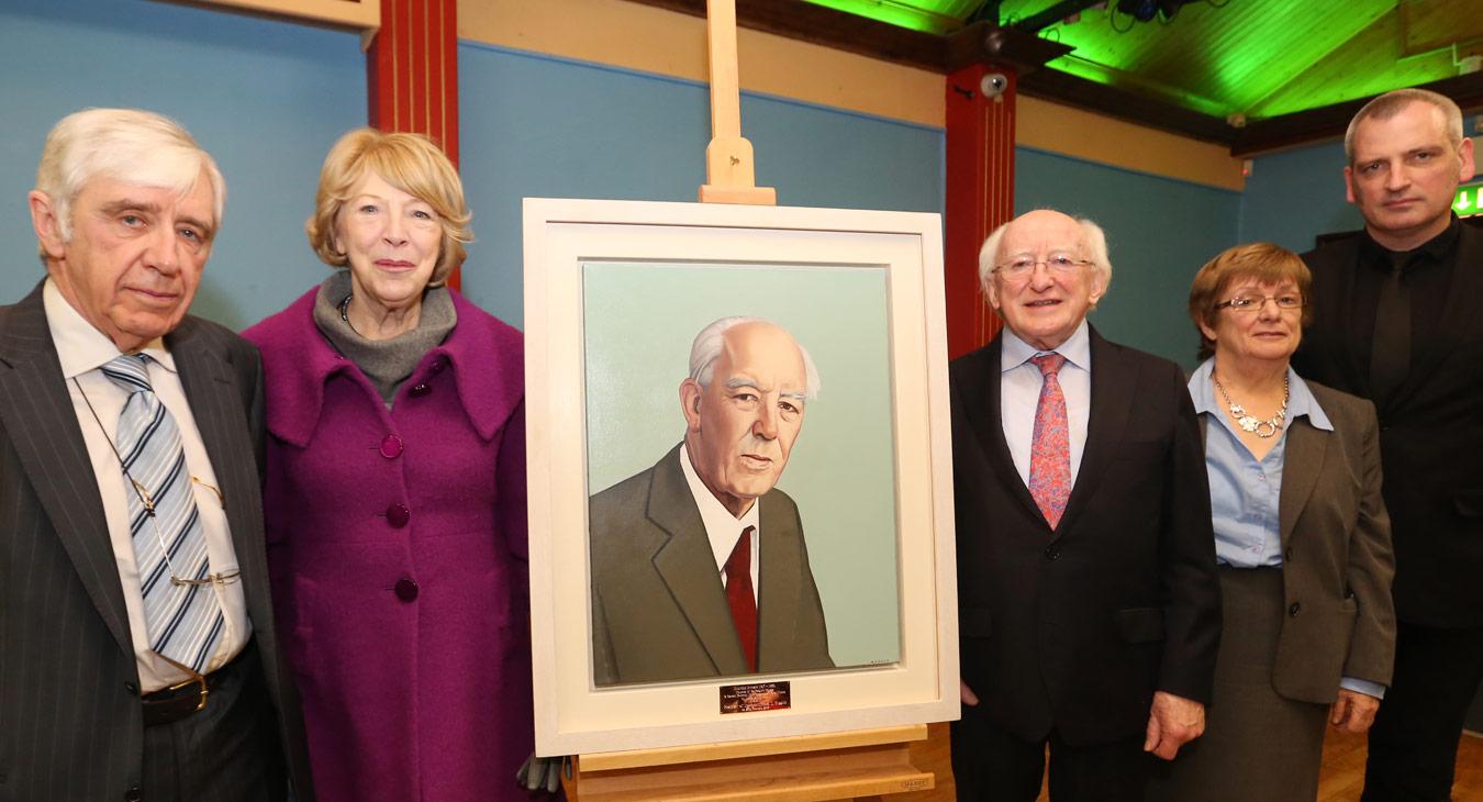 Unveiling of a Portrait of Ruaidhrí Roberts