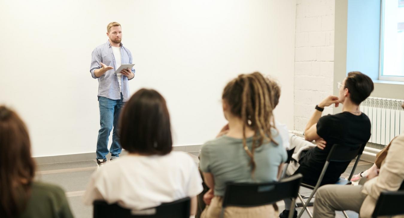 Public speaking lecture