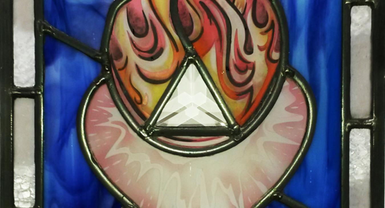 Artistic Stained Glass Painting